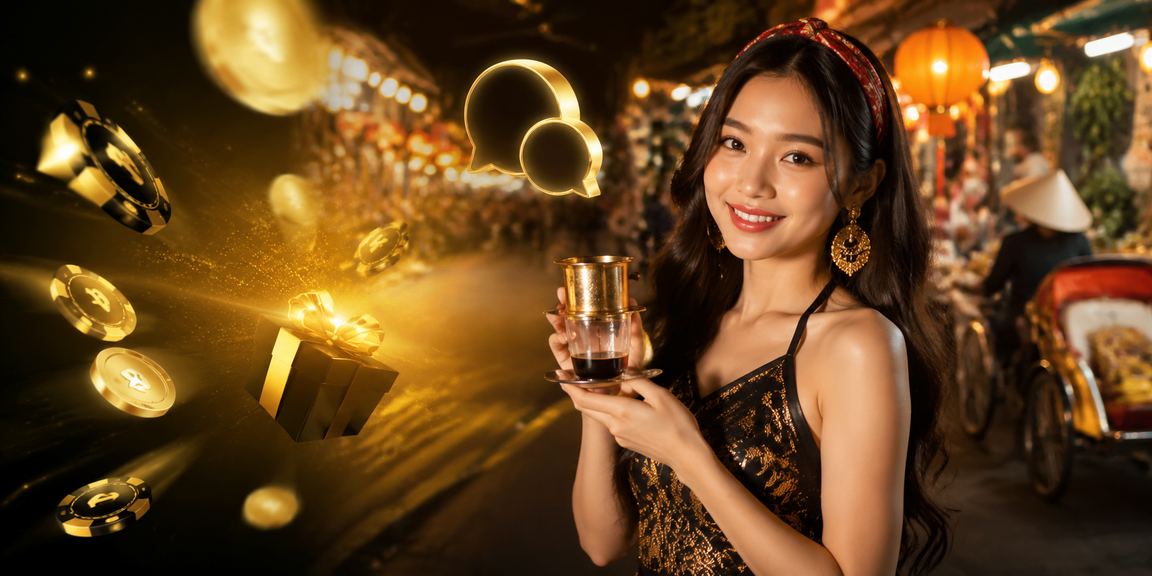 Người đặt cược bóng đá trực tuyến tại quán cà phê Hà Nội buổi tối