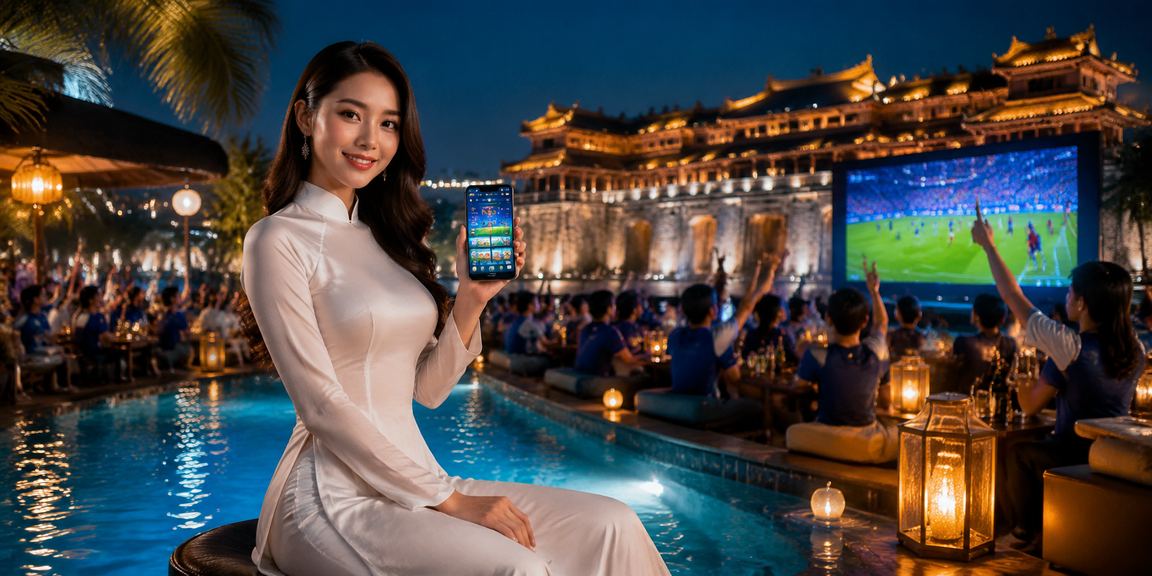 Người hâm mộ bóng đá tại Huế theo dõi trận đấu và tìm hiểu kèo cược online